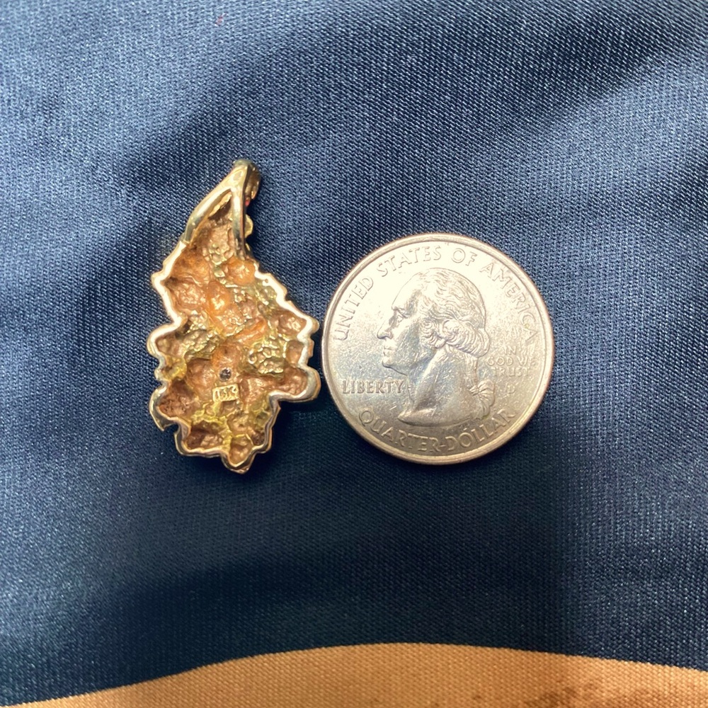 Solid Gold Men’s Nugget